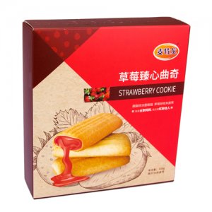 麥特龍草莓臻心曲奇定量紙盒裝120g