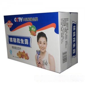 雪茗核桃花生露蛋白飲料