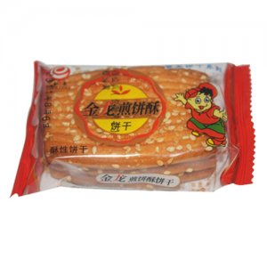 金龍煎餅酥餅干稱重