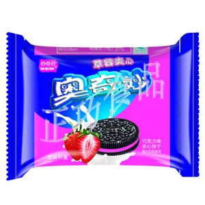 妙奇妙巧克力味草梅夾心餅干