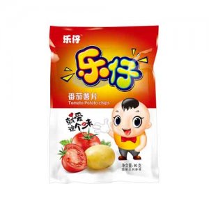 樂(lè)仔90克 番茄薯片
