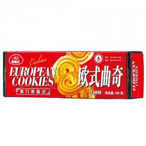 澳福記歐式曲奇牛油味100g