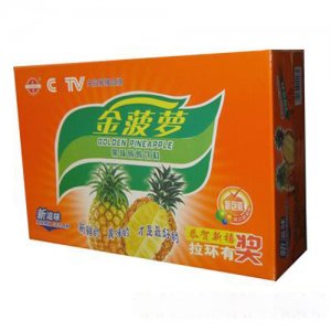 雪茗金菠蘿碳酸飲料