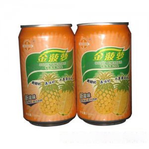 雪茗金菠蘿飲料罐裝