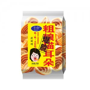 卡奇72g粗糧貓耳朵-燒烤味