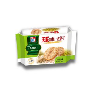 慶聯(lián)粗糧一族餅干綠豆味228g