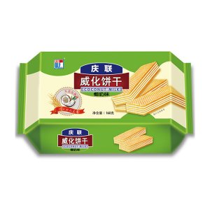 慶聯(lián)威化餅干椰奶味160g