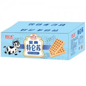 好億多金典特侖蘇香濃牛奶味餅干箱裝
