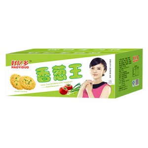 好億多香蔥王餅干箱裝
