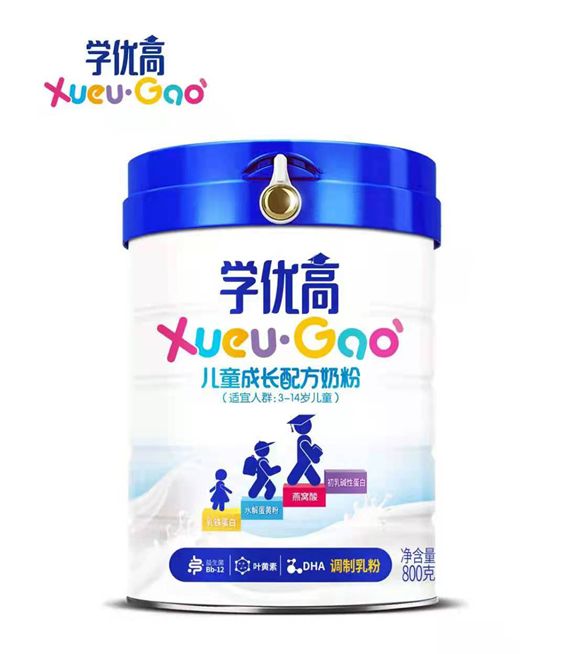 兒童成長配方奶粉哪里有代加工-專業(yè)兒童成長配方奶粉oem代加工實力大廠