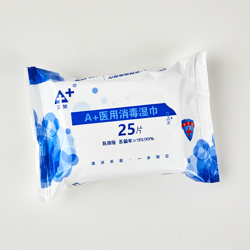 A+醫(yī)用消毒濕巾25片醫(yī)用級(jí).jpg