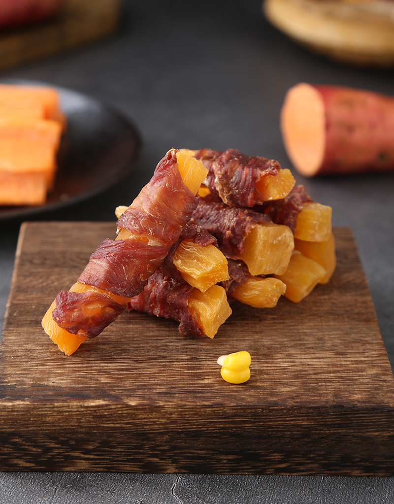 寵物鴨肉繞薯條哪里有代加工-專業(yè)寵物鴨肉繞薯條oem代加工實力大廠