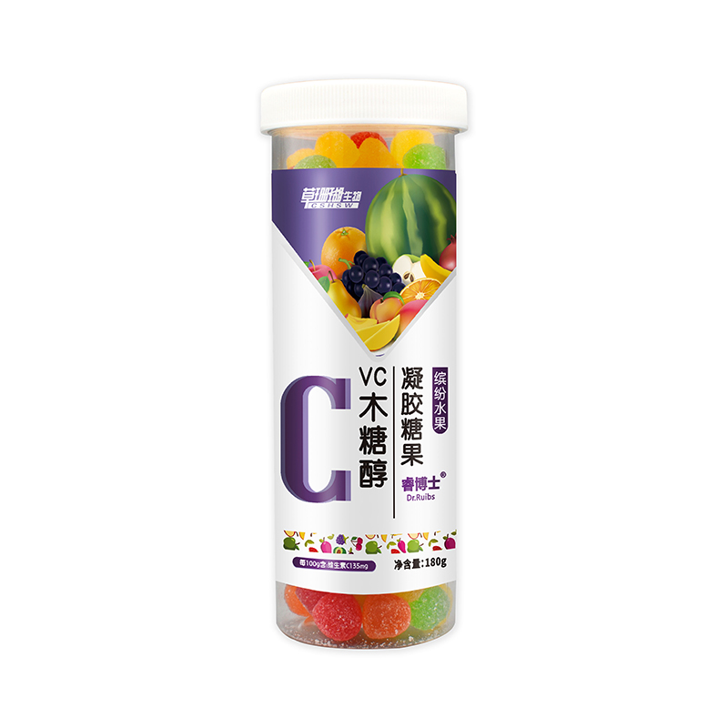 VC木糖醇軟糖代加工生產(chǎn)?客戶都認(rèn)可!品質(zhì)好