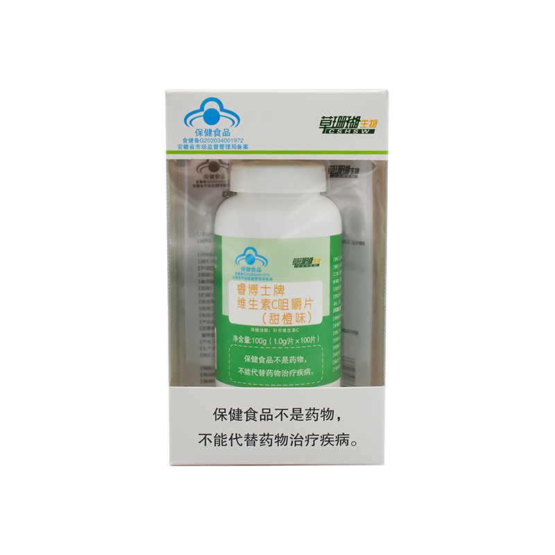 藍(lán)帽維生素C咀嚼片源頭代工工廠,歡迎來廠參觀