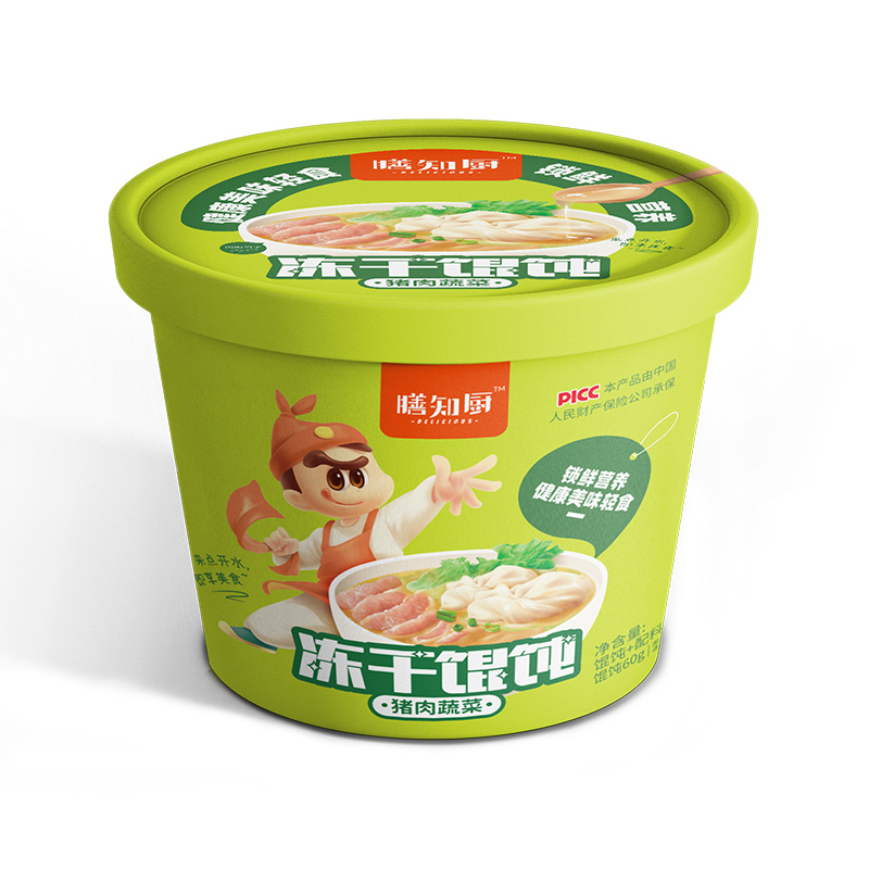 膳知廚凍干餛飩豬肉蔬菜60克 凍干餛飩貼牌定制.jpg