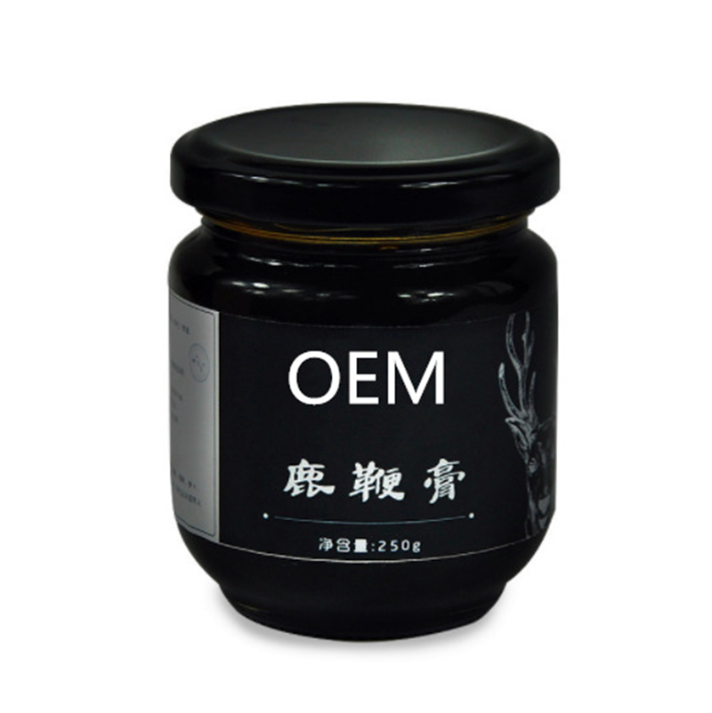 實(shí)體店 人參鹿鞭阿膠枸杞膏滋生產(chǎn)覆盆子杜仲雄花膏滋加工廠家.jpg