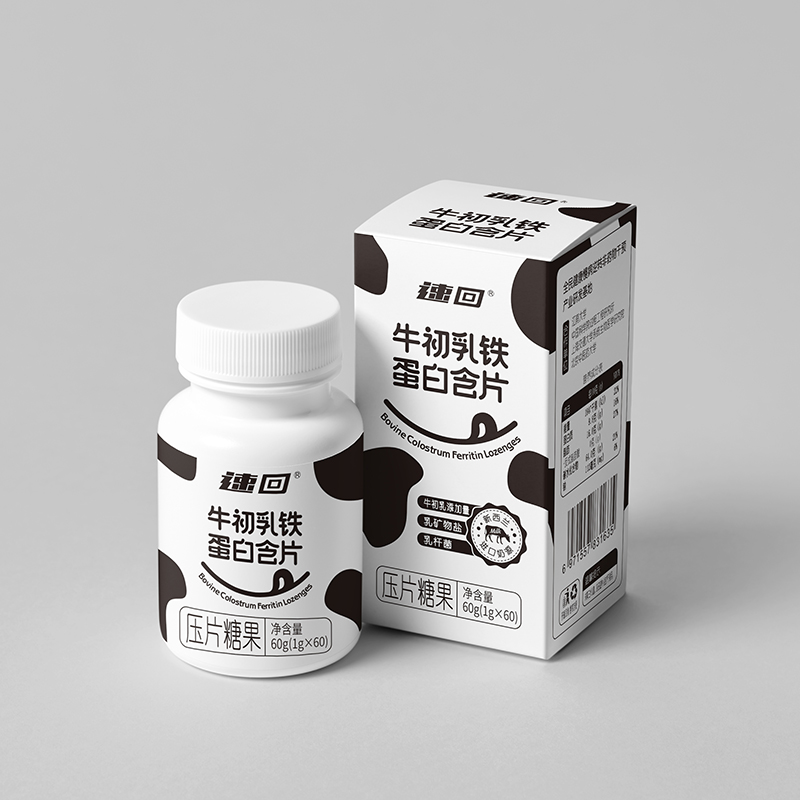 牛初乳鐵蛋白含片OEM貼牌,資質(zhì)批文齊全支持來樣代工