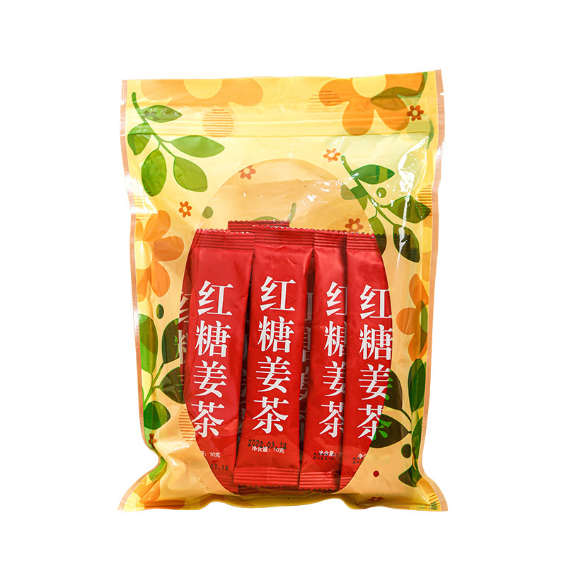 素滋堂紅糖姜茶10g 20條狀固體飲料一件代發(fā)紅糖姜茶顆粒5.jpg