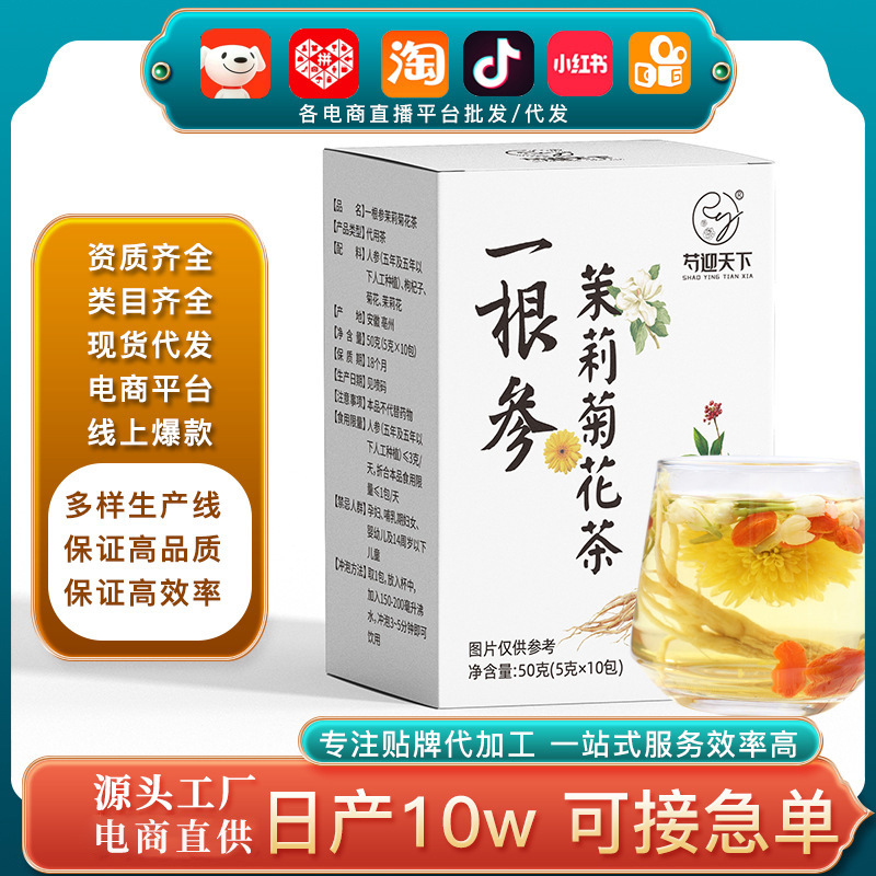 袋泡一根參茉莉菊花茶 茉莉花菊花枸杞組合茶 人參枸杞一根參茶.jpg