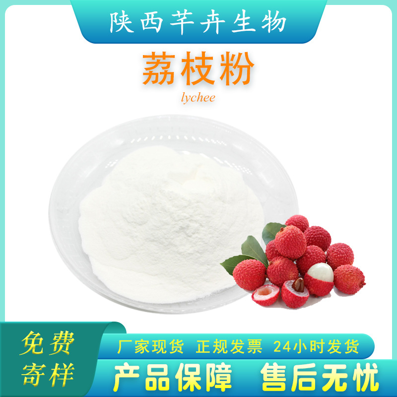 荔枝果粉99% 荔枝粉 荔枝提取物 水溶 固體飲料 水果粉 廠家包郵.jpg