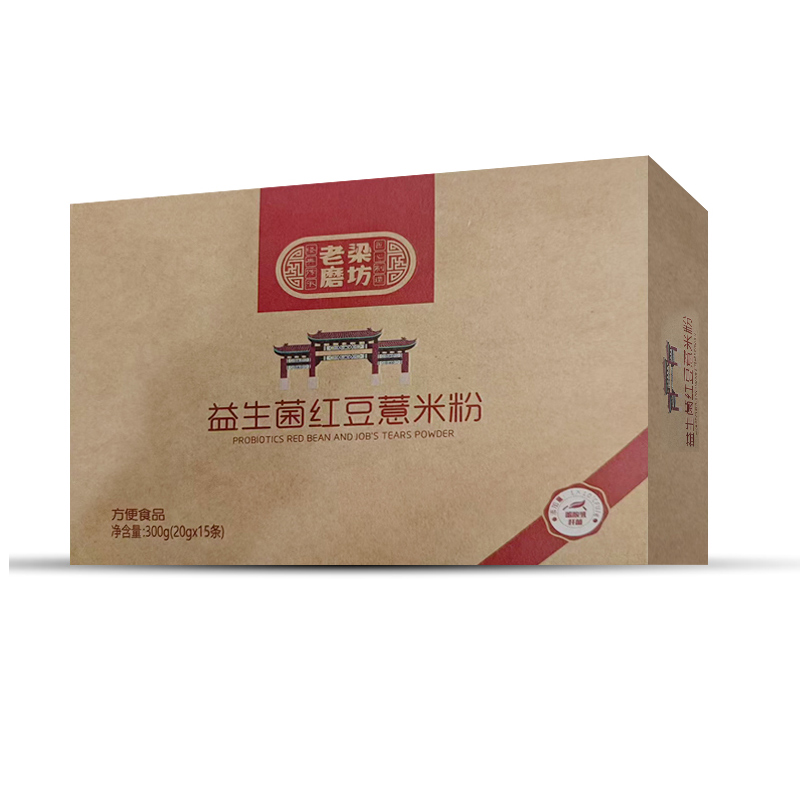 老梁磨坊益生菌紅豆薏米粉盒裝.jpg