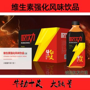 吸飲力牛勁十足瓶裝維生素強化風味飲品OEM代加工