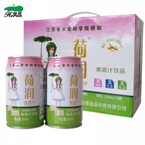 荷潤310ml罐裝蓮藕汁OEM/ODM定制代加工