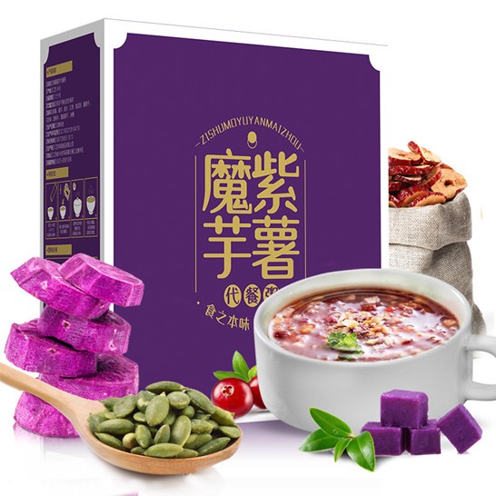 紫薯魔芋代餐粥代加工貼牌OEM/ODM