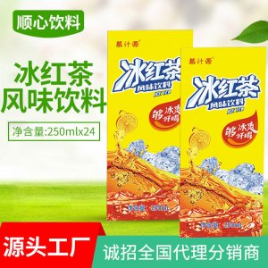 冰紅茶風(fēng)味飲料250mlx24OEM代加工