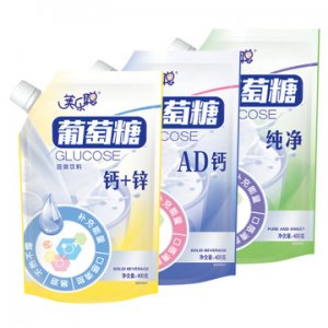 AD鈣鋅純凈葡萄糖粉三口味袋裝OEM/ODM代加工