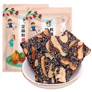 柴夫粗糧核桃仁枸杞黑芝麻營(yíng)養(yǎng)糕255g袋OEM/ODM代加工