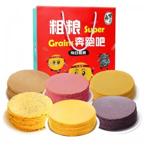 柴夫粗糧無(wú)蔗糖多口味粗糧博餅OEM代加工