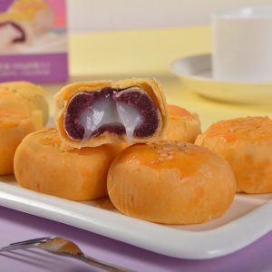 流心紫薯乳酸菌流心蛋黃酥OEM/ODM定制代加工