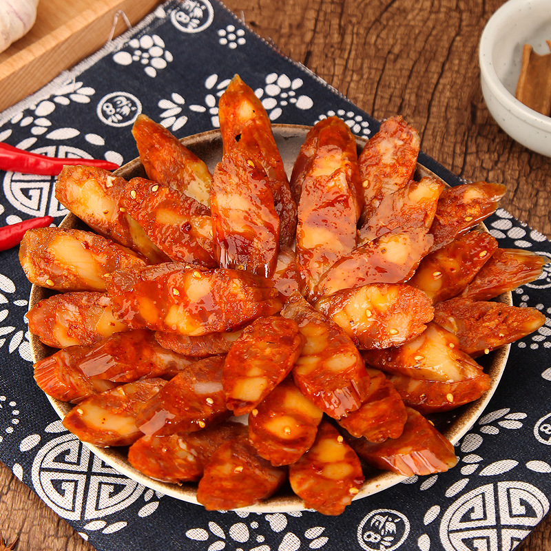 四川特產(chǎn)正宗廣味香腸貼牌OEM/ODM