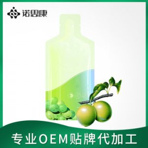 0卡代餐便攜即食酵素益生菌青梅果凍代加工貼牌定制代加工
