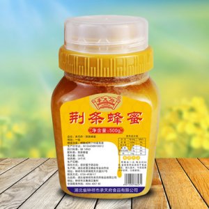 承天府結(jié)晶蜂蜜天然成熟農(nóng)家自產(chǎn)土荊條蜜500克貼牌OEM/ODM