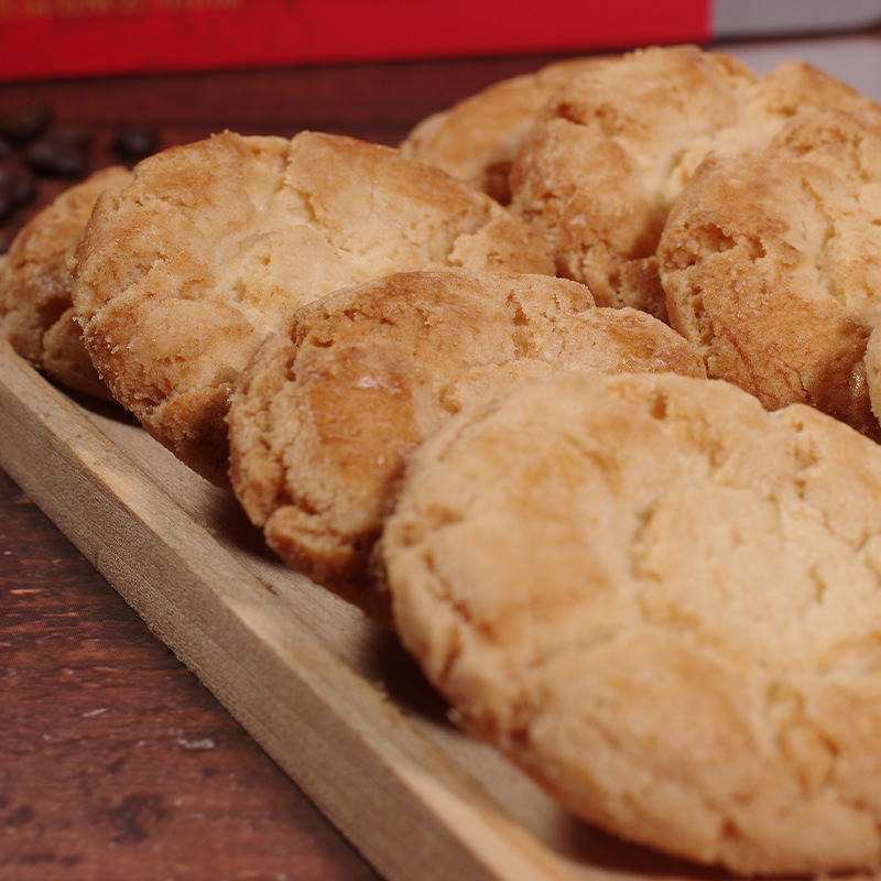 廣東特產(chǎn)手信小吃鵝油酥禮盒裝520g貼牌定制代加工