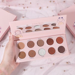 桃子小姐十色眼影盤貼牌定制代加工