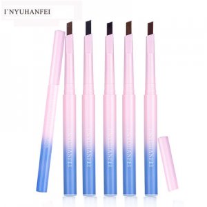 影語(yǔ)菡妃自動(dòng)旋轉(zhuǎn)漸變色不易暈染單頭方形眉筆OEM/ODM定制代加工