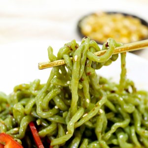 旺嘉魔芋菠菜烏冬面 OEM/ODM代加工