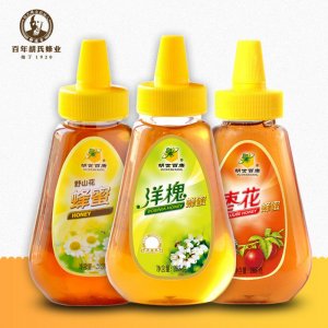 棗花 野山花 洋槐蜜蜂綜合285g蜂蜜禮盒貼牌定制代加工