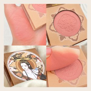 網(wǎng)紅爆款XUAN COLOR立體腮紅盤(pán)OEM代加工