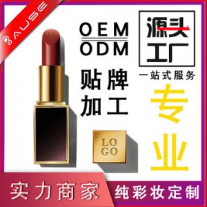 彩妝網(wǎng)紅爆款啞光口紅OEM/ODM代加工