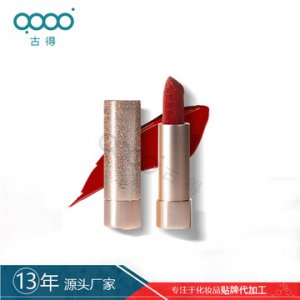 啞光持久保濕不掉色易推開小金鉆口紅OEMOEM/ODM代加工