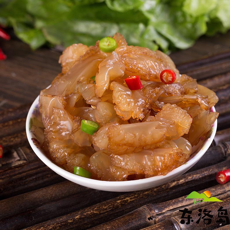 海鮮小零食海蜇頭貼牌定制代加工