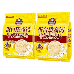 高老頭蛋白質(zhì)牛奶高鈣燕麥片700g貼牌OEM/ODM