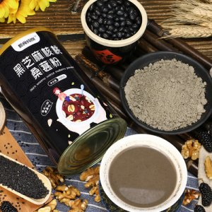 黑芝麻粉核桃桑葚黑豆粉代餐五粉貼牌定制代加工