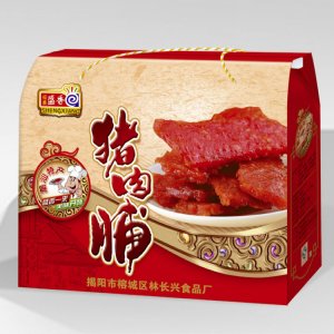 盛香250克豬肉脯禮盒裝 可OEM/ODM代工