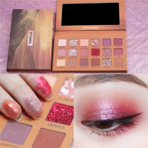 18色沙漠玫瑰眼影盤貼牌定制代加工