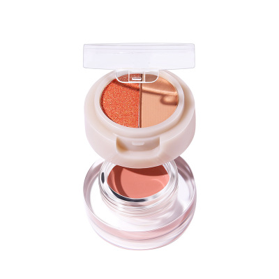 詩蒂婭雙色眼影OEM代加工